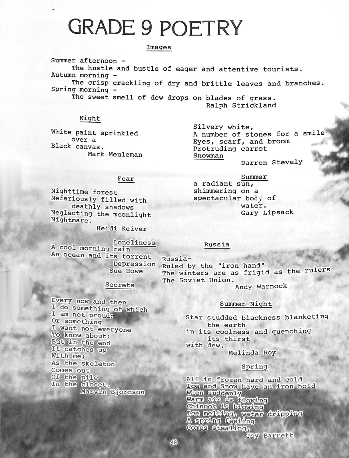 Page Background